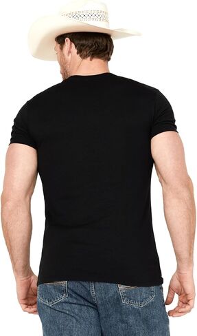 Ariat Men's Ariat SW Bison T-Shirt, Sailor Blue Heather, Medium in Saudi Arabia
