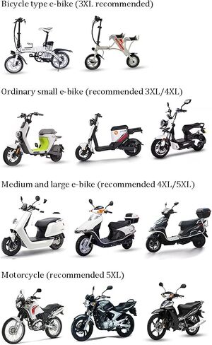 معطف واق من ماء الدراجات - معطف المطر المغطى بالماء للدراجات ، Ebike ، دراجة نارية ، ودراجة نارية للتنقل - Cape Rain Cape (أسود ، 4XL) in Saudi Arabia