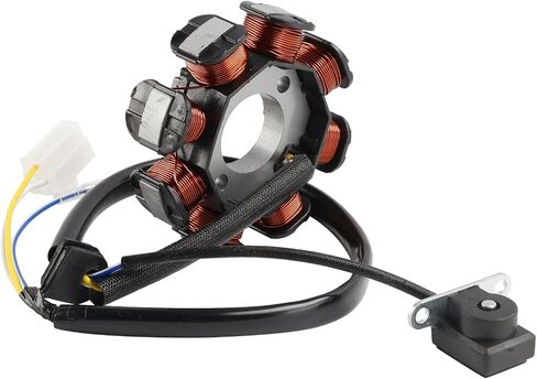 areyourshop 3-Ware Stator Magneto لـ Kymco Agility 4T R10 50 2006/2006 U60010 ، Filly LX 50 2001/2002 S21000 ، Sento 50 2008/2008 U80000 in Kuwait