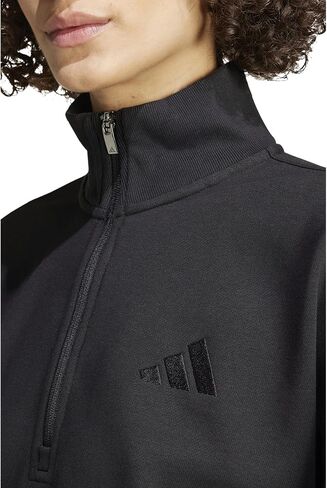أديداس للسيدات All SZN Fleece Quarter-Zip كبير الحجم in Saudi Arabia