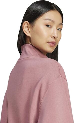 adidas Women's All Szn Fleece Oversized Quarter-Zip in Kuwait