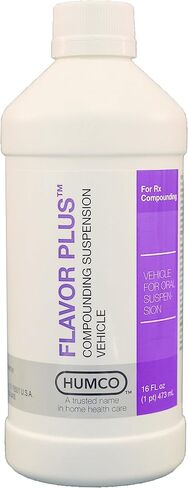 Humco 009116001 Flavor Plus Compounding Oral Suspension, 16oz in Saudi Arabia