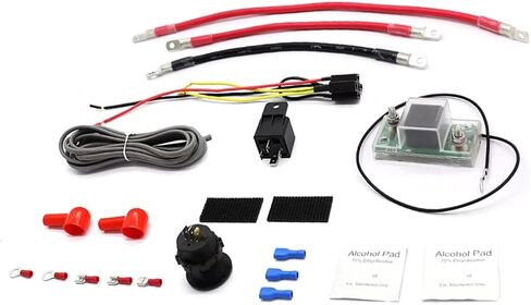 UTV-SBI-CM 12V UTV عزل البطارية المزدوج Connect & Monitor Kit FITs لـ Honda لـ Pioneer 1000 700 500 FITS for UTV ATV استبدال الأجزاء in Saudi Arabia