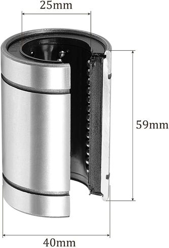 4pcs LM20UUOP Linear Ball Bearings, [20mm x 32mm x 42mm] Steel Linear Motion Bearing for CNC Machines Packaging Equipment 3D Printers Use in Saudi Arabia