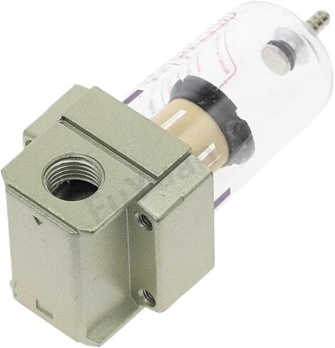 AF2000-02 Compressed Air Compressor In Line Moisture Water Filter Trap 1/4" W Pneumatic Fittings(AF2000-02-PM-SM20) in Saudi Arabia