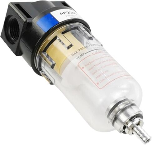 AF2000-02 Moisture Separator For Compressor Universal Air Water Filter Oil Filters Catch Auto 1/4" Source Separation in Saudi Arabia