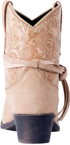 Dingo Women's Floral Toolsed Booties Booties Mediument Tan 6 M in Saudi Arabia