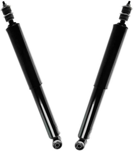 AutoShack Rear Shock Absorbers Pair of 2 Driver and Passenger Side Replacement for 2000 2001 2002 2003 2004 2005 2006 2007 2008 2009 2010 2011 Ford Focus 2.0L 2.3L FWD KS42406PR in Saudi Arabia