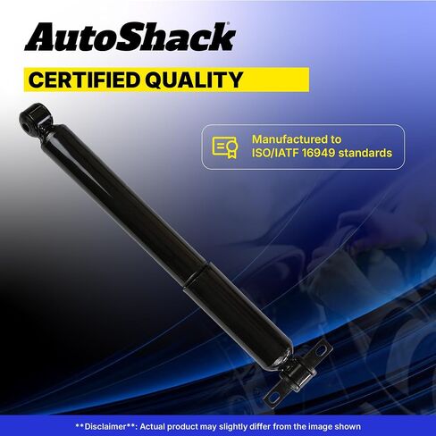 AutoShack Rear Shock Absorbers Pair of 2 Driver and Passenger Side Replacement for 2000 2001 2002 2003 2004 2005 2006 2007 2008 2009 2010 2011 Ford Focus 2.0L 2.3L FWD KS42406PR in Saudi Arabia