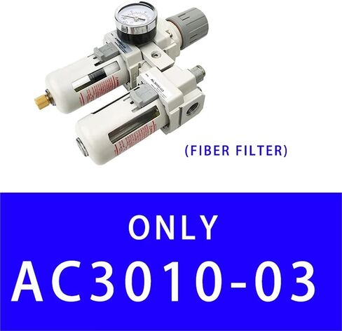 AC3010-03 Air Pump Compressor Filter Pressure Regulator Trap Pneumatic Oil Separator Manual Drainage Supply Moisture Filters(Copper and PC8-03) in Saudi Arabia