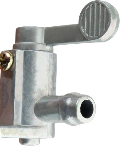 Powermotor 5/16 "صمام الوقود المضمّن Petcock ， 8 ملم ، استبدال مفتاح القطع المستقيم للغاز الغازي للوقود لعام 1981-2009 PW50 Mini Dirt Pit Bike atv Quad 4 Wheeler 2 PCs in Saudi Arabia