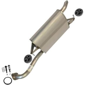 Northeastern Exhaust | Stainless Steel Exhaust Muffler Compatible for Toyota Corolla 2003-2005 and 2009-2013 1.8L | Free Gasket, Hangers and Spring Bolt Kit | Automotive Replacement Part in Saudi Arabia