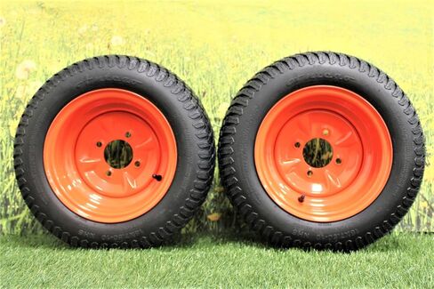 Antego Tyre & Wheel (مجموعة من 2) 18x7.50-10 | مثالي للاختراق لجزء كوبوتا OEM #K3001-17300 in Kuwait