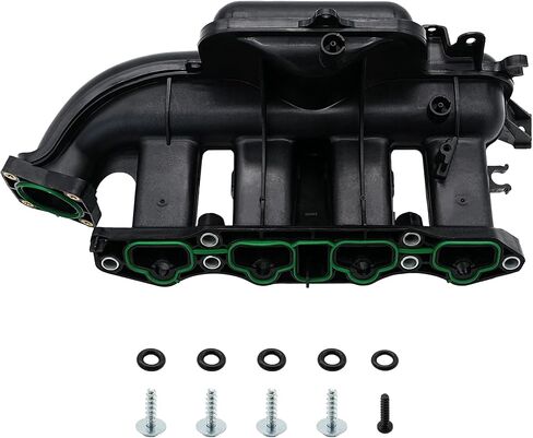 Engine Intake Manifold with Gasket Compatible with 2013-2020 Buick Encore, 2012-2016 Chevy Cruze, 2012-2020 Sonic, 2013-2020 Trax 1.4L Engine, Replaces# 25200449, 55577314, 55581014 in Saudi Arabia