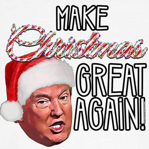 CafePress Donald Trump Great Christmas Baseball Jersey Kids Cotton Baseball Jersey, 3/4 Raglan Sleeve Shirt in Saudi Arabia