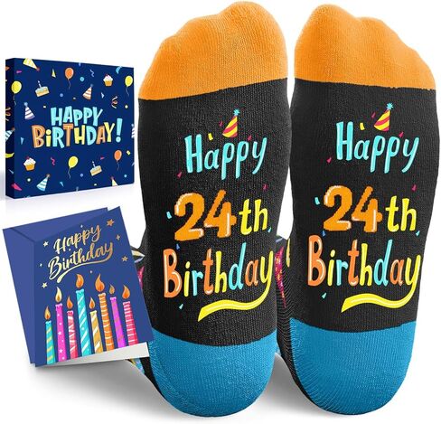 جوارب أفكار هدايا عيد الميلاد السادس والعشرين من HAPPYPOP - جوارب للنساء والرجال بعمر 26 عامًا، أفضل الهدايا لعمر 26 عامًا، جوارب عيد الميلاد السادس والعشرون مع بطاقة تهنئة in Saudi Arabia