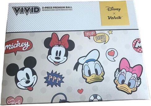 Volvik x Disney - مجموعة كرات جولف ميكي آند فريندز Vivid Collector دستة هدايا in Saudi Arabia