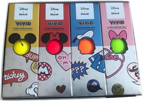 Volvik x Disney - مجموعة كرات جولف ميكي آند فريندز Vivid Collector دستة هدايا in Saudi Arabia