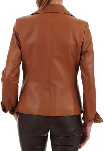 LL Leather Lovers Women's Lambskin Leather Bomber Biker Jacket in Saudi Arabia