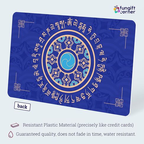 Three Celestial Guardians Amulet Feng Shui Card, Fu Dogs, Chi Lin, Pi Yao, Symbol of Protection, Feng Shui Gift, Pocket-Sized Talisman Card, New Chinese Year Gifts, Made in USA (2 Pack) in Saudi Arabia