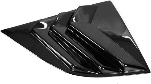 Ikon Motorsports ، Side Window Courder متوافق مع 2008-2023 Dodge Challenger ، Gloss Black Sun Shade Cover Pair Scoop ، 2009 2010 2011 2013 2014 2015 2015 2017 2018 2019 2020 in Saudi Arabia