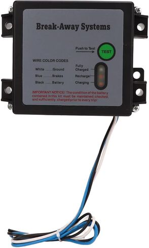 مجموعة مقطورة فرامل أكياس ، نظام تفتيت اختبار PP LED ، مجموعة فرامل مقطورة كهربائية ، نظام Universal Break Away لسيارات السيارة ، صندوق بطارية فرامل المقطورة in Kuwait