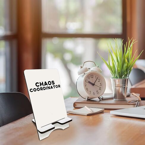 Wooden Phone Stand-Every Little Thing is Gonna Be Alright-Removable Smart Phone Holder,Universal Phone Holder,E-Book,Tablets,Desk Phone Accessories,Desktop Organizer,Home Decorations-A06 in Saudi Arabia
