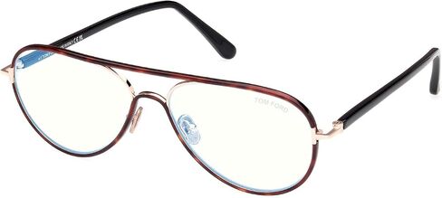 Tom Ford Eyeglasses FT 5897 -B 053 Red Havana/Black in Saudi Arabia