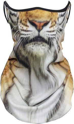 Cute Sun Mask For Cat Riding Ear Windproof Sand Ice Silk Mask Lmitation Hiking Face Towel For Men Women Neck Gator Masks in Kuwait