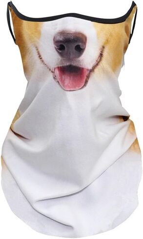 Cute Sun Mask For Cat Riding Ear Windproof Sand Ice Silk Mask Lmitation Hiking Face Towel For Men Women Neck Gator Masks in Kuwait