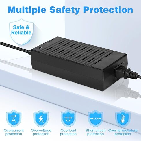 محول إمداد الطاقة HOUHUI 24V 4A، تيار متردد 100-240 فولت إلى تيار مستمر 24 فولت 4 أمبير 96 وات بدلة 3A 2A 1A محول محول تيار متردد/تيار مستمر مع قابس 5.5x2.5 مم لشريط LED ضوء CCTV كاميرا LCD وشاشة LCD in Kuwait