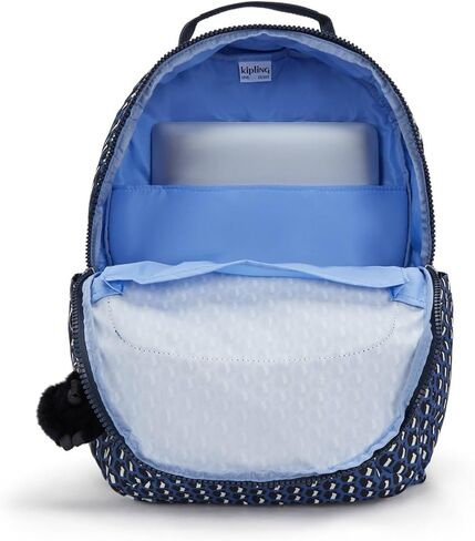 Kipling Women's Seoul 15 Laptop Backpack, Durable, Roomy with Padded Shoulder Straps, Nylon School Bag in Kuwait