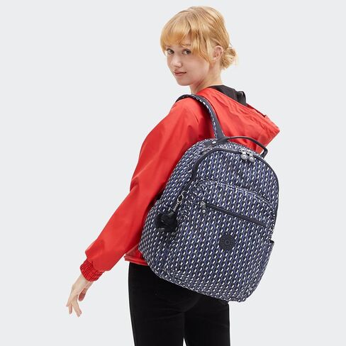 Kipling Women's Seoul 15 Laptop Backpack, Durable, Roomy with Padded Shoulder Straps, Nylon School Bag in Kuwait