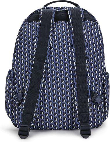 Kipling Women's Seoul 15 Laptop Backpack, Durable, Roomy with Padded Shoulder Straps, Nylon School Bag in Kuwait