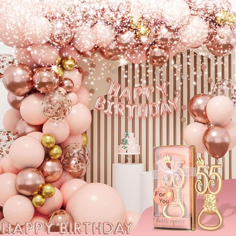 24 boxes of rose gold themed 80th birthday bottle openers favored for 80th anniversary wedding party gifts, 80th birthday party souvenirs or party decorations (80 shape) in Kuwait