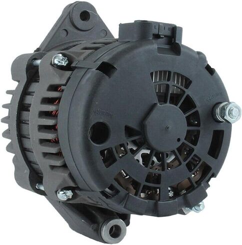 150A 12 فولت المولد يناسب محركات Indmar Marine بواسطة PN 8400111 150-AMPERAGE M8-1.25-B الطرفية السوداء المطلية الداخلية 6-GROVES نوع التخزين المؤقت السلبي في اتجاه عقارب الساعة في اتجاه عقارب الساعة in Saudi Arabia