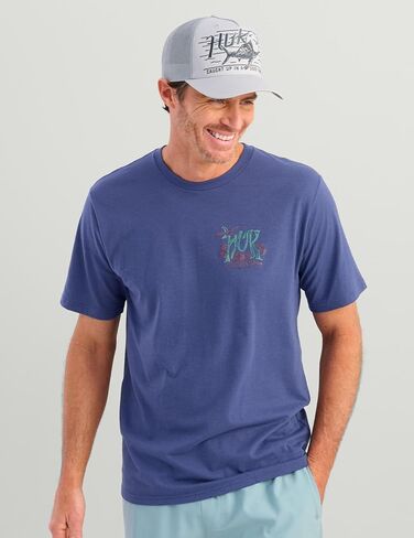 HUK Short Sleeve Performance Tee, Fishing T-Shirt for Men in Saudi Arabia