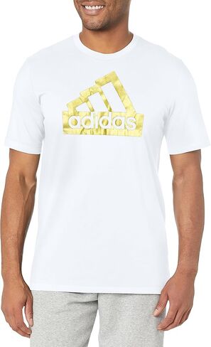 adidas Men's Tall Size Future Icons Metallic T-Shirt in Saudi Arabia