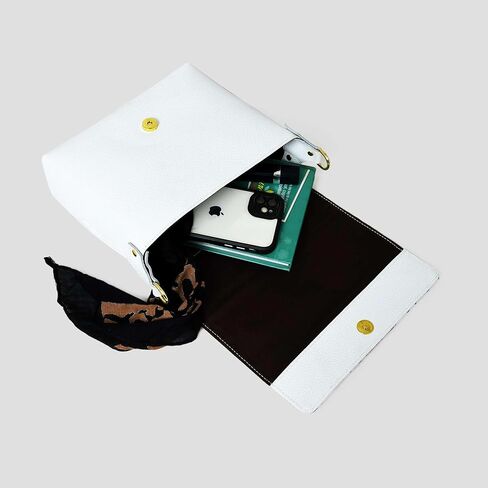 ADYAN Handmade Full Grain Soft Leather Floral Printed Cross body Sling Bag for Women in Kuwait