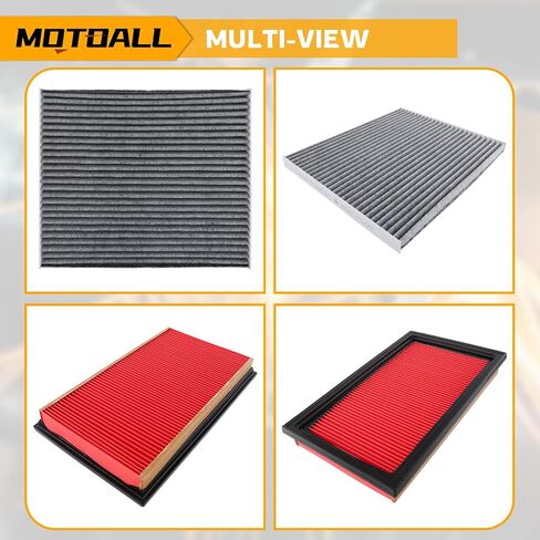 MOTOALL Engine Air Filter & Cabin Air Filter Combo Set Replaces# 16546-V0100 27277-3JC1C Fit for Nissan Altima Maxima Murano Pathfinder for INFINITI QX60 2013-2021 in Saudi Arabia
