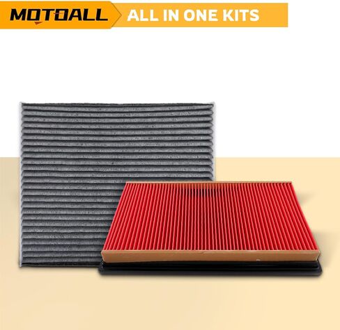 MOTOALL Engine Air Filter & Cabin Air Filter Combo Set Replaces# 16546-V0100 27277-3JC1C Fit for Nissan Altima Maxima Murano Pathfinder for INFINITI QX60 2013-2021 in Saudi Arabia