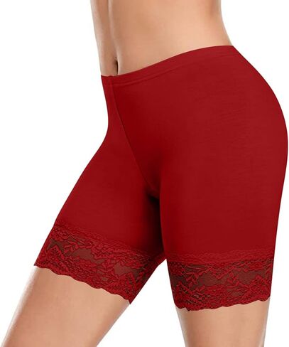Seamless Shapewear for Women Lace Anti Chafing Under Dresses Shorts Cooling High Waisted Tummy Control Shorts in Saudi Arabia