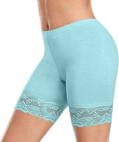 Seamless Shapewear for Women Lace Anti Chafing Under Dresses Shorts Cooling High Waisted Tummy Control Shorts in Saudi Arabia