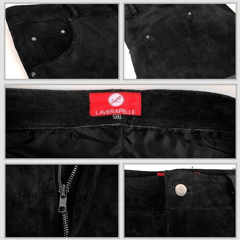 Laverapelle Men's Genuine Lambskin Leather Pants in Saudi Arabia
