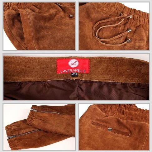 Laverapelle Men's Genuine Lambskin Leather Pants in Saudi Arabia