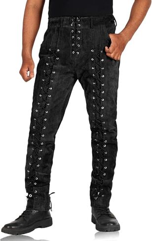 Laverapelle Men's Genuine Lambskin Leather Pants in Saudi Arabia