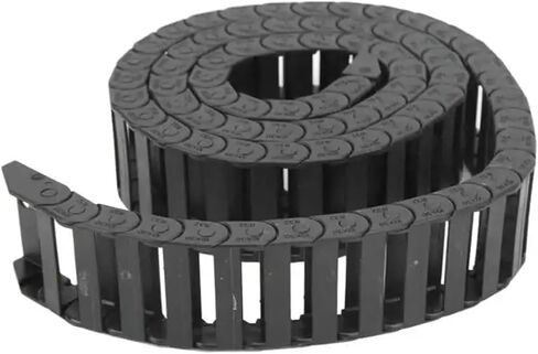 Cable Chain 7x7 10x10/15/20/30/40mm Cable Drag Chain Wire Carrier with End Connectors for CNC Machines 550mm/1000mm Length(10x15mm 1000mm) in Saudi Arabia