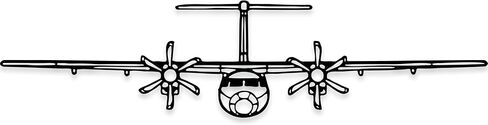 Rajukit Airplane Metal Wall Art–Minimalist Aviation Wall Decor for Home,Office,or Pilot Gifts–Durable Airplane Wall Art Decor for Aviation Enthusiasts in Kuwait