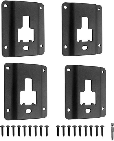 TIE DOWN AND ANCHORS PLATES 4 حزم بوكسليك شاحنة سرير الشحن التعادل لأسفل بين قوسين متوافق مع 2015-2025 F150 و 2017-2025 F250 F350 F450 Super Duty Replacem in Saudi Arabia