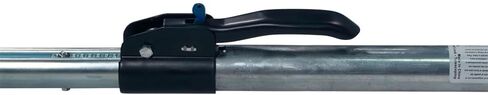 Mytee Products 86"–114" Cargo Jack Load Bar with Welded Square Steel Tube & Bolt-On Pivoting Rubber Feet, Galvanized Finish, Adjustable Load Lock Bar for Trailers & Box Trucks in Saudi Arabia
